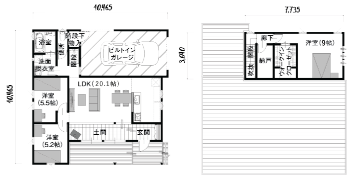 3LDK 東入り